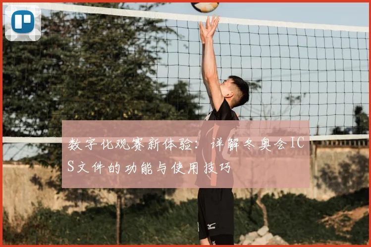 数字化观赛新体验：详解冬奥会ICS文件的功能与使用技巧